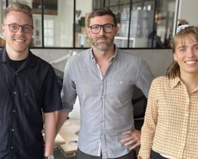 Fra venstre: Gustav Tranum, Phillip Binau & Mathilde Ronja.