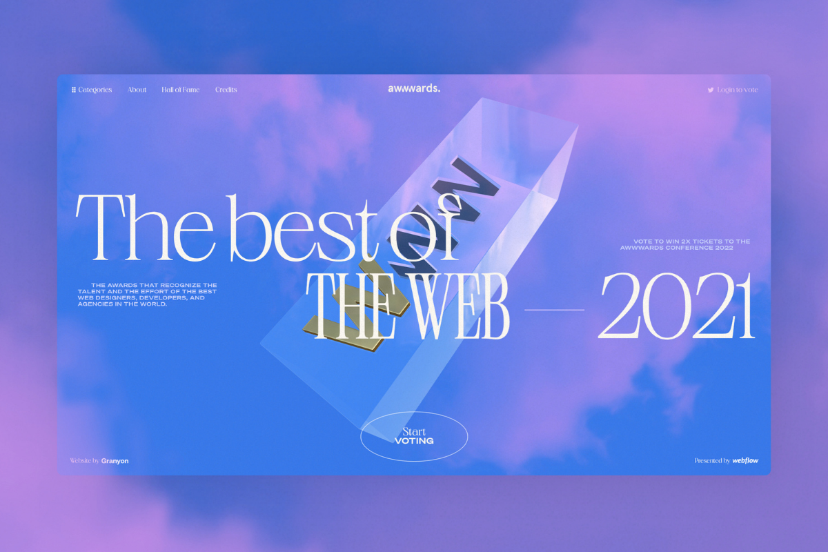 Awwwards Hjemmeside Fra Granyon