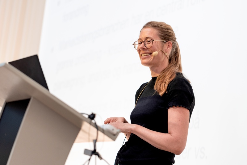 Kristine Clement, kampagneleder i Greenpeace. Fotograf: Thomas Steen Sørensen.