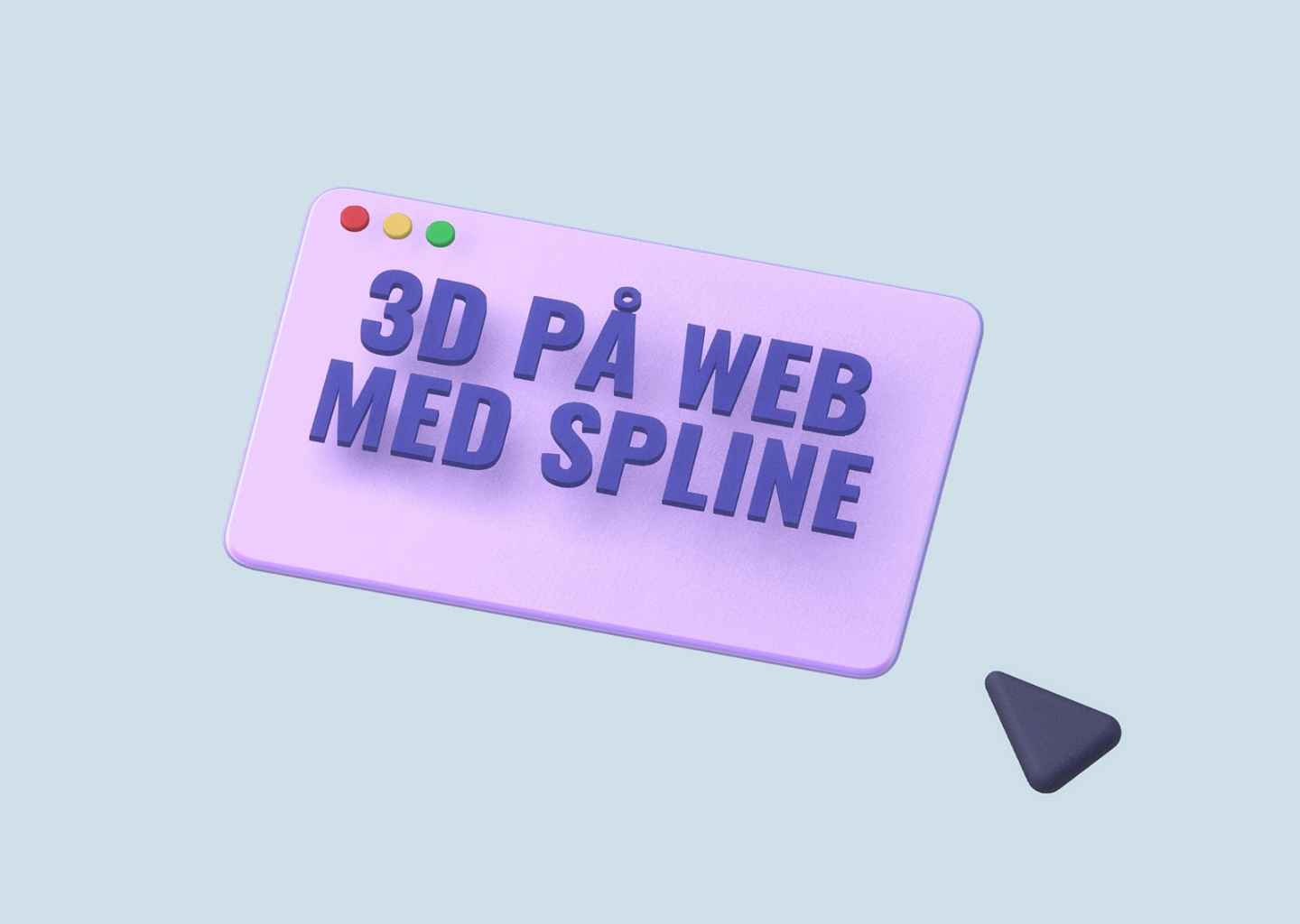 3D på web med Spline, helt uden kode